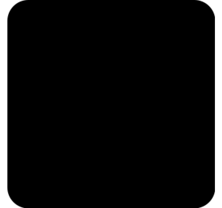 Untersetzer einfache quadratische oberfläche - TenStickers