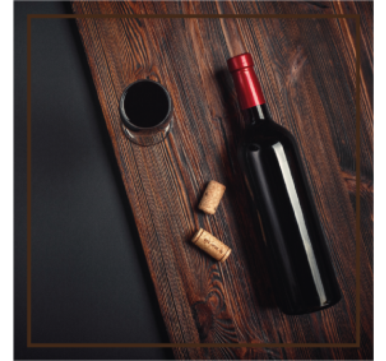 Bierdeckel und weinkorken für getränke - TenStickers