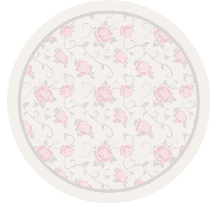 Vintage untersetzer mit floralen mustern - TenStickers