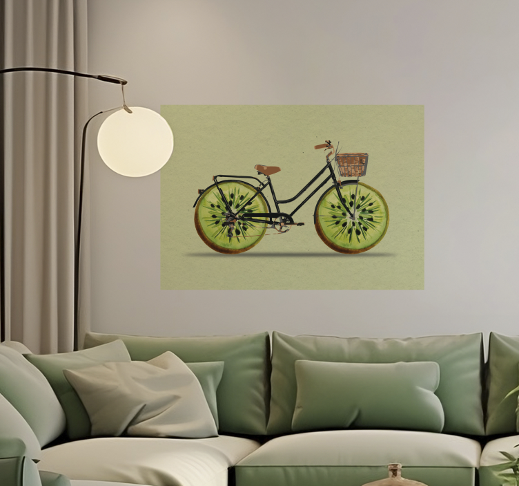 Alle Poster kiwi Fahrrad - TenStickers