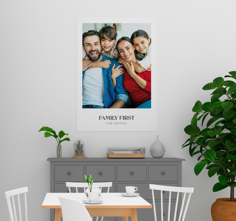 Kundengerechtes plakat der ersten liebe der Familie - TenStickers