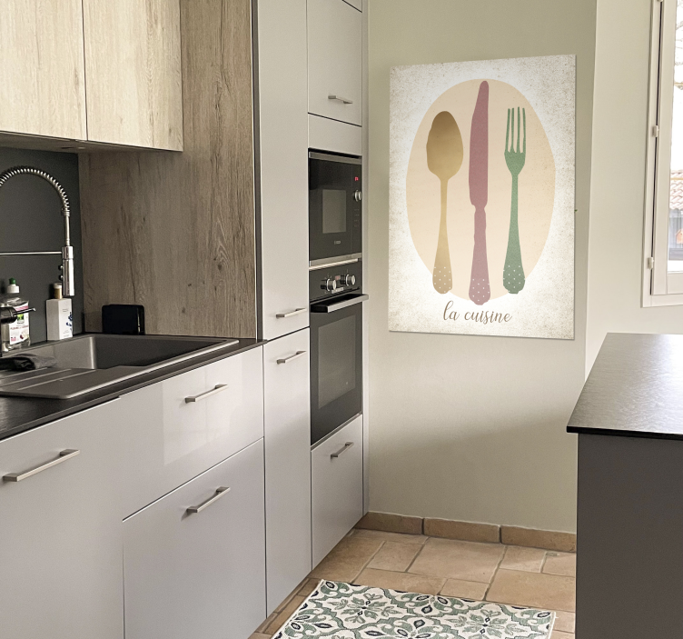 Küchenutensilien posterdruck - TenStickers