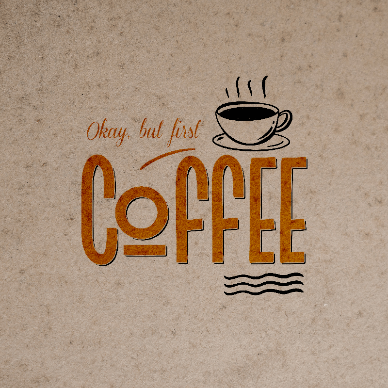 Poster küche mit schönem vintage spruch - TenStickers