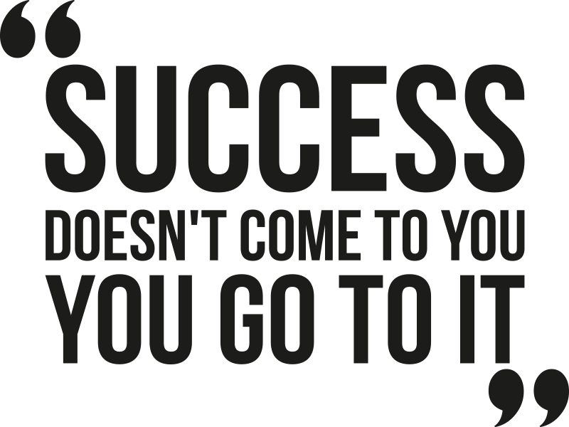 Poster büro erfolgreicher großartiger entwurf - TenStickers