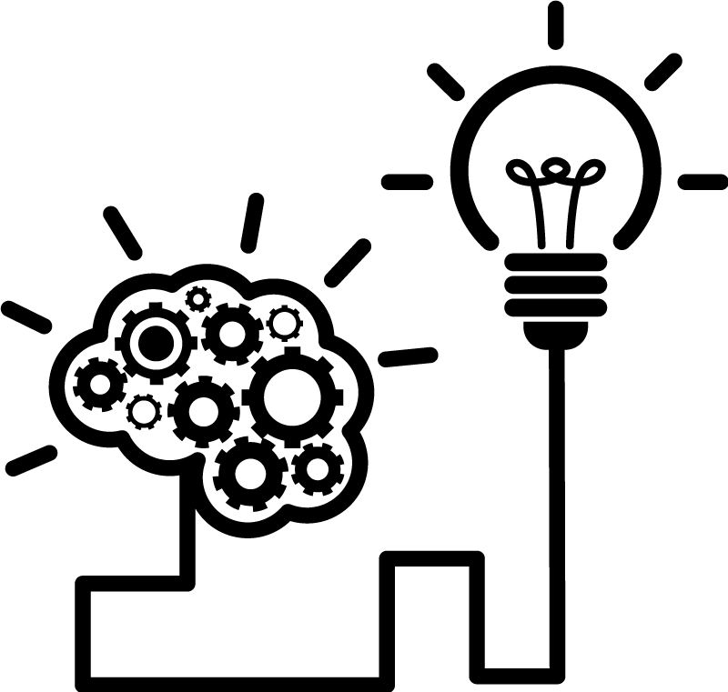 Poster büro mindmap konzept - TenStickers