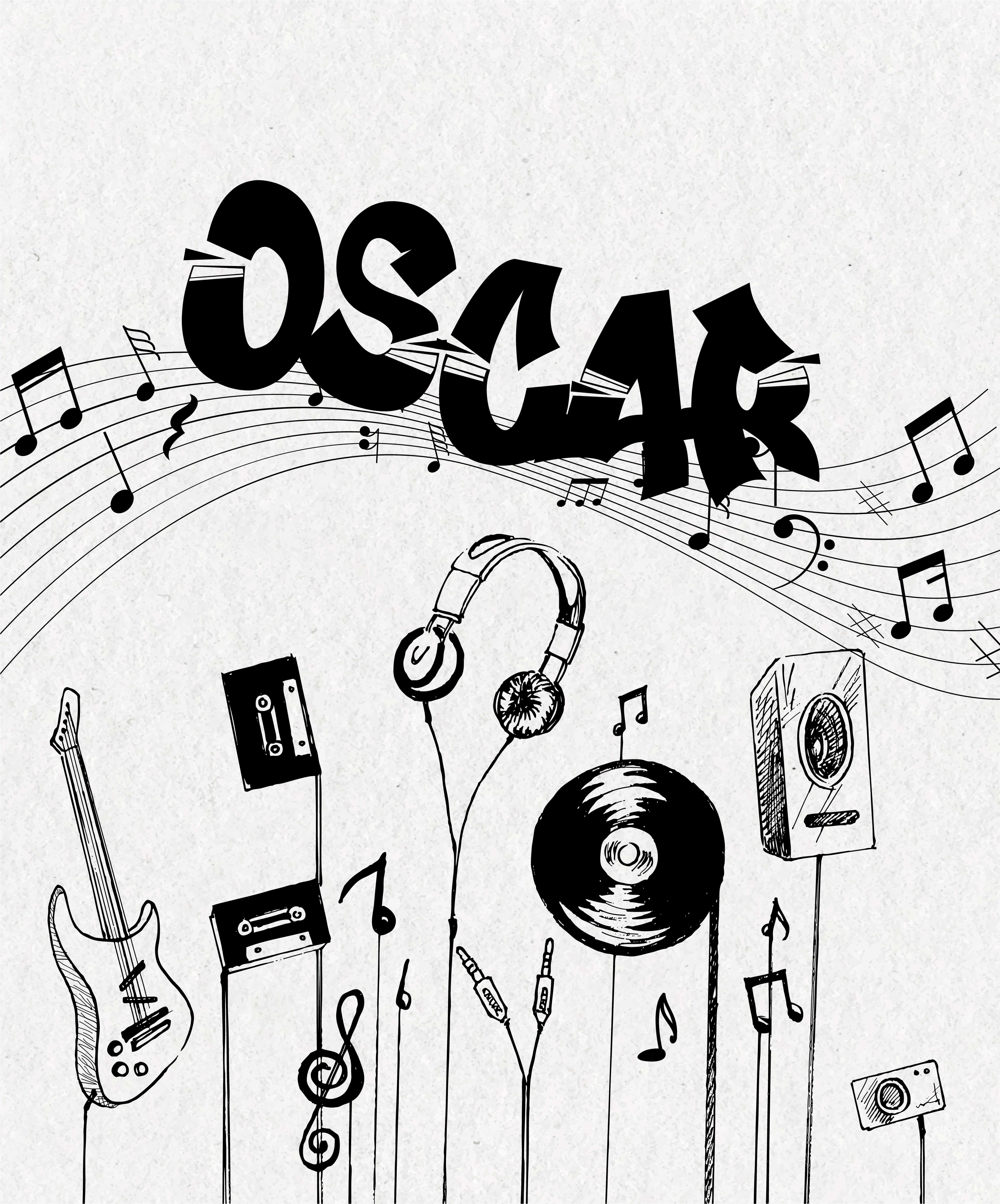 Musik poster personalisiert - TenStickers