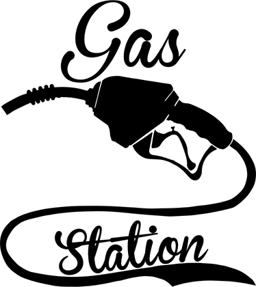 Vintage poster tankstelle wanddekoration - TenStickers