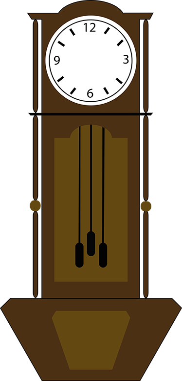 Vintage poster wanduhr im antiken vinyl-design - TenStickers