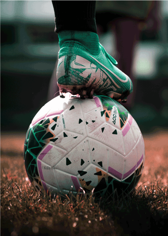 Poster fußball voetballer - TenStickers