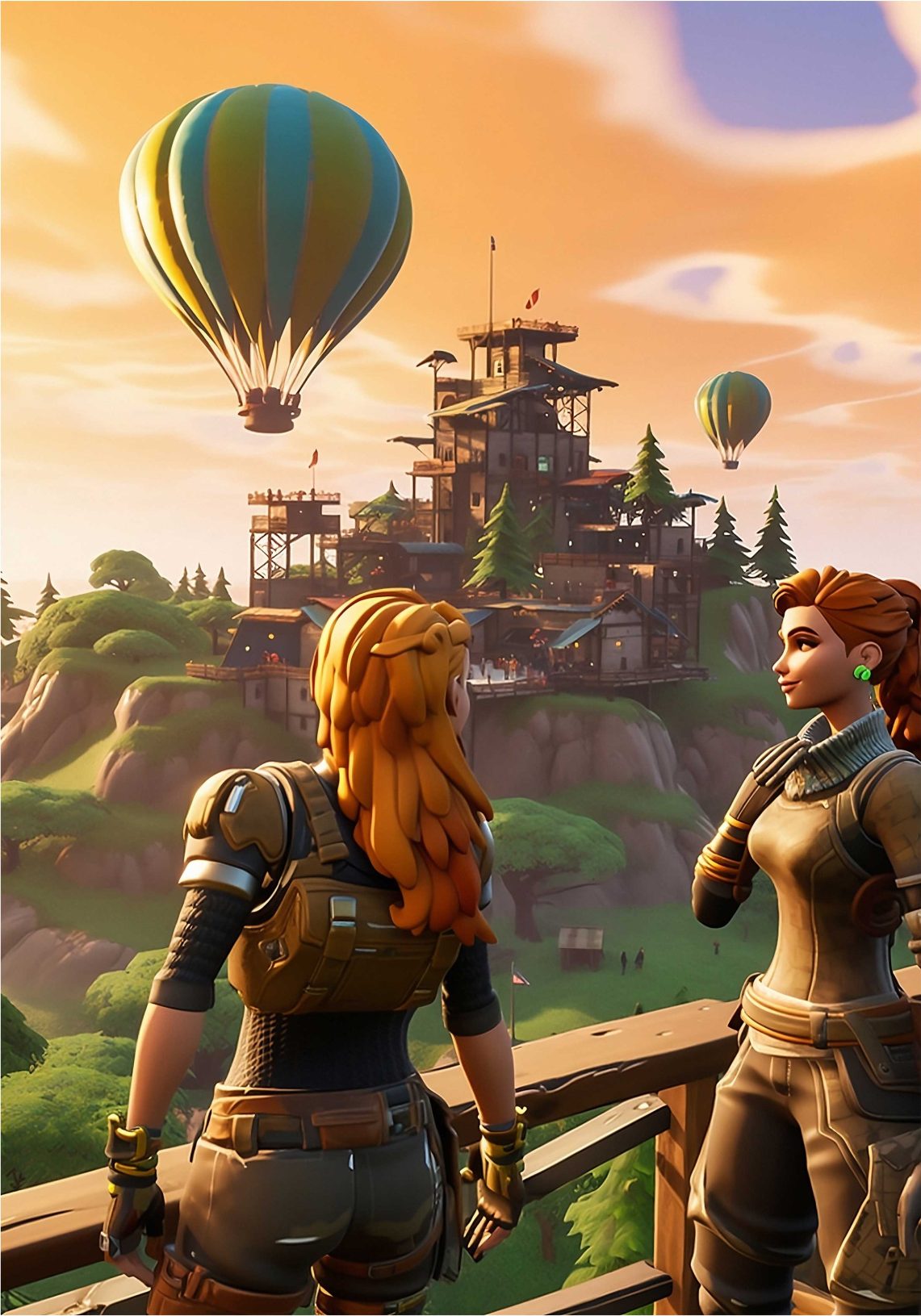 Poster Teenagerzimmer soldatinnen-MädchenEs war einmal ein tapfer - TenStickers