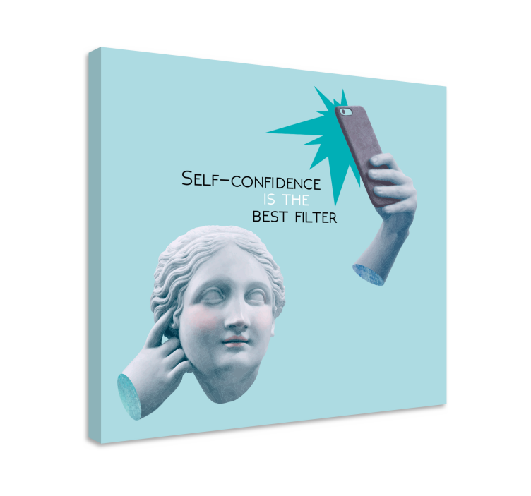 Wandbilder sprüche selbstvertrauen zitat - TenStickers