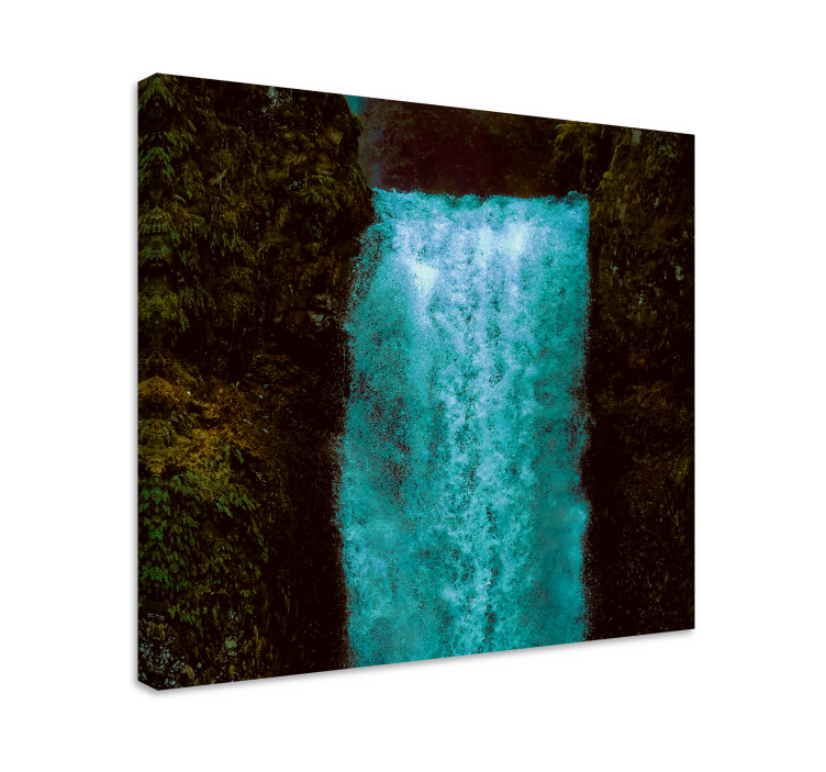 Wandbilder landschaft majestätischer wasserfall - TenStickers