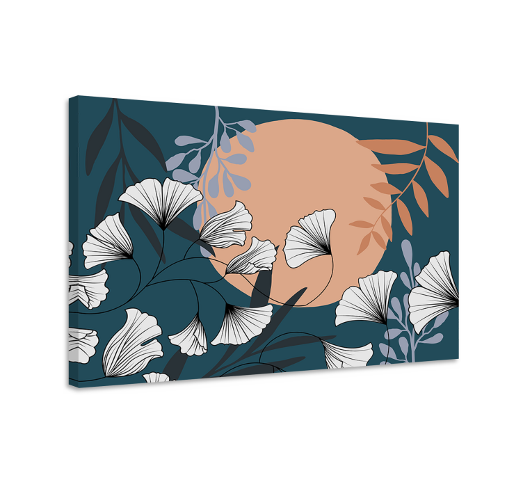 Leinwandbild elegantes blumenarrangement - TenStickers