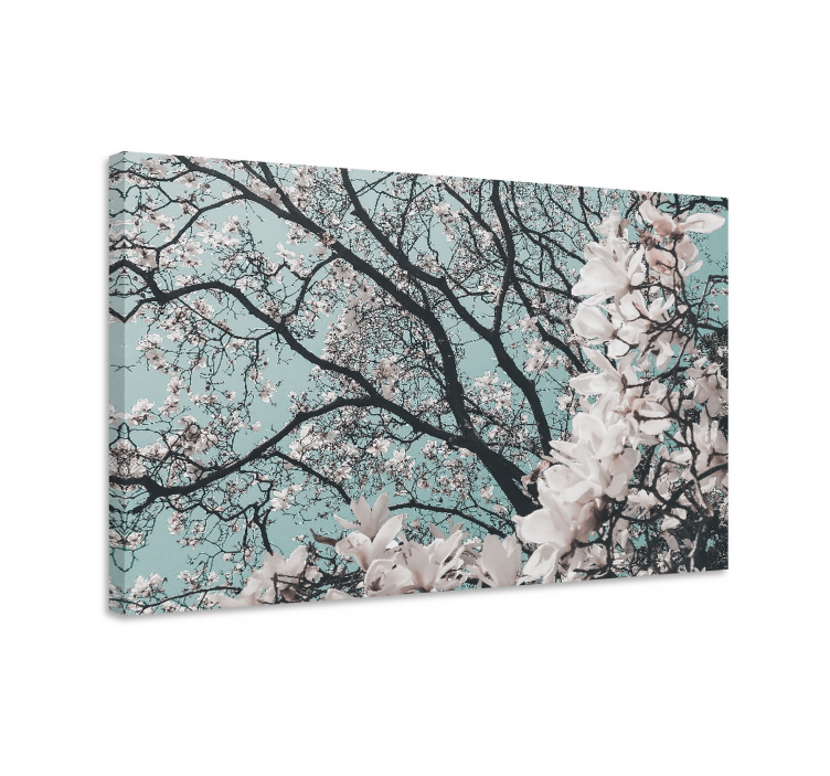 Leinwandbild Blume Elegante japanische kirschblüte - TenStickers