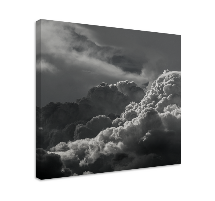 Wandbilder Landschaft dramatische wolkenformationen - TenStickers