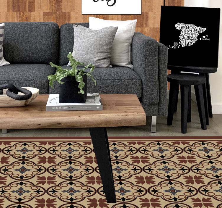 Weltkarte leinwand kreative kartentypografie - TenStickers