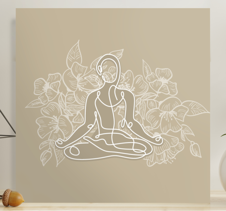 Buddha bilder leinwand ruhige buddha umrisse - TenStickers