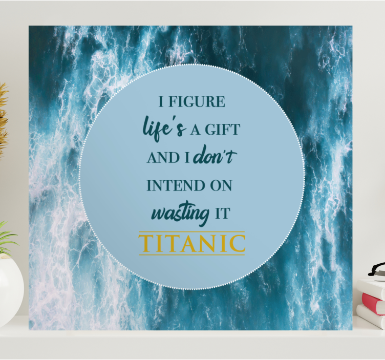 Wandbilder Sprüche inspirierendes lebenszitat - TenStickers