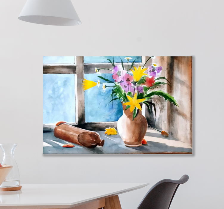 Leinwandbild Küche Vintage küchenpflanzen - TenStickers