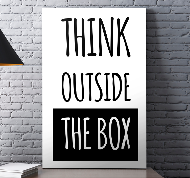 Wandbilder Motivation Querdenken - TenStickers