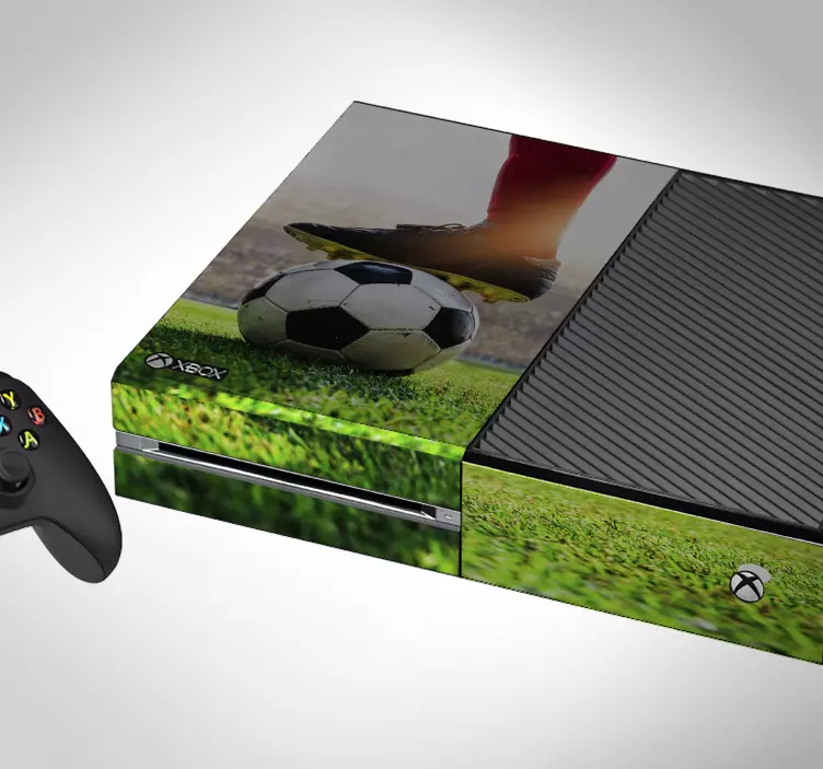 Xbox skin fußball kick spiel - TenStickers