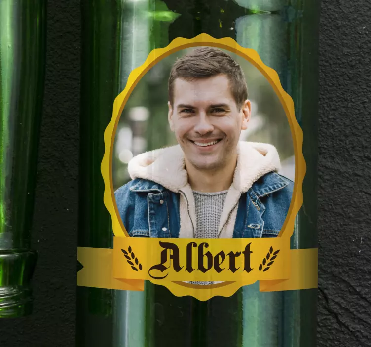 Objekt Aufkleber anpassbares feieretikett - TenStickers