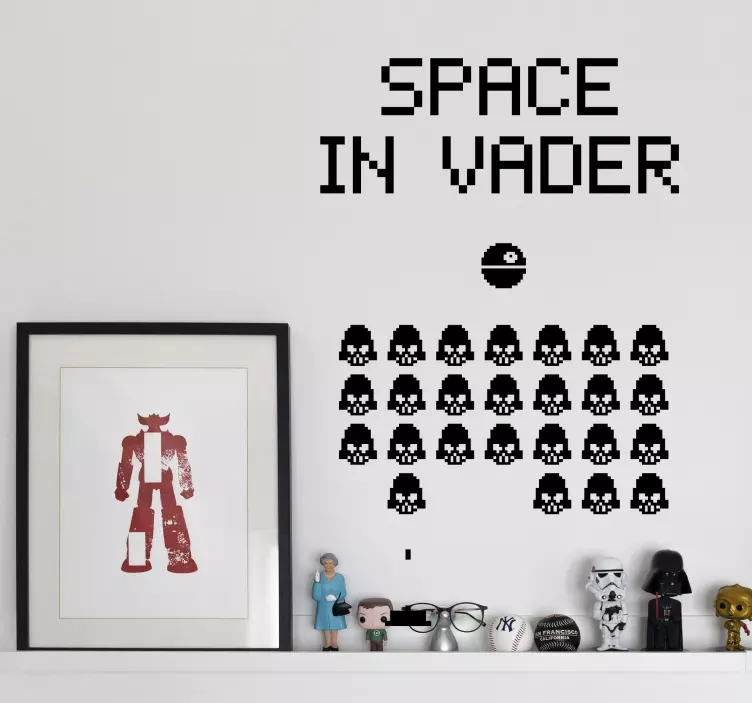 Wandtattoo space in vader - TenStickers