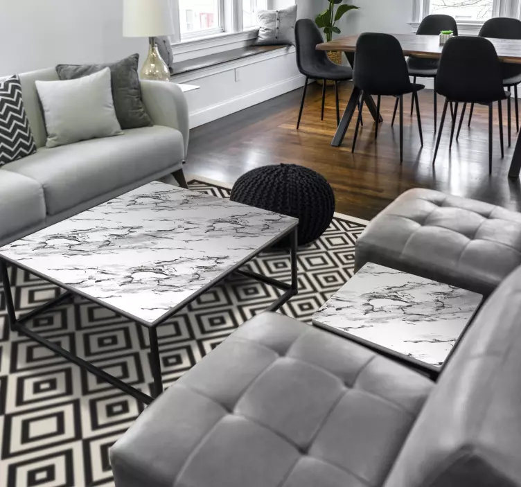 Objekt aufkleber elegante marmoroberfläche - TenStickers