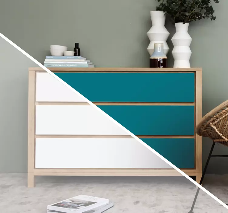 Kallax Möbel Sticker unifarbend - TenStickers