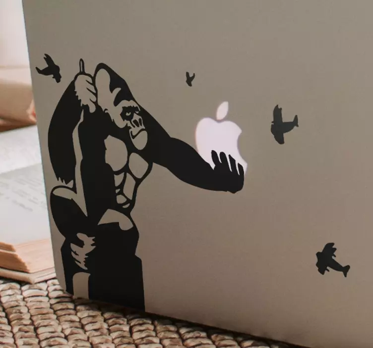 Kino Sticker King kong macbook-aufkleber - TenStickers