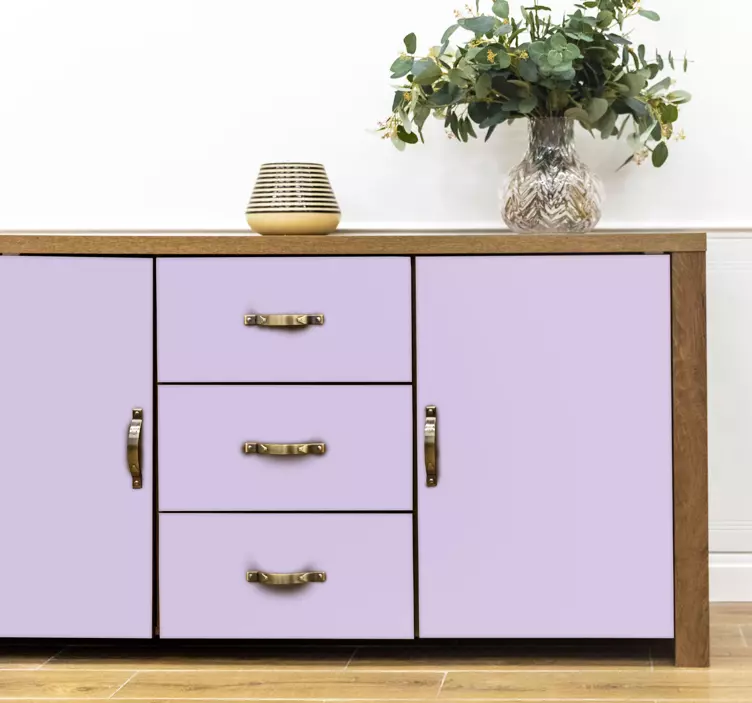 Einfarbige selbstklebende Folie Digitale lavendelfarbe - TenStickers