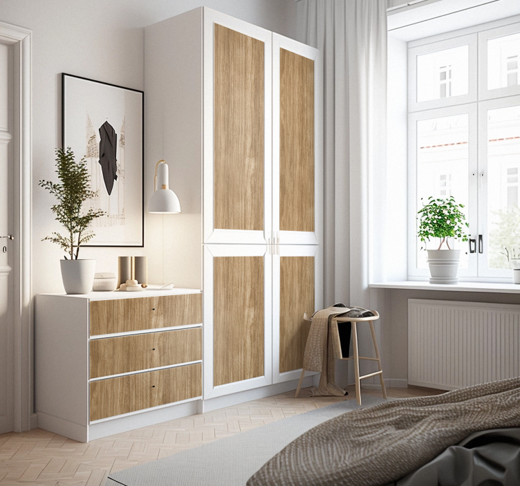 möbelfolie holzstreifen - TenStickers