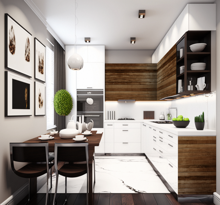 möbelfolie holzleisten - TenStickers