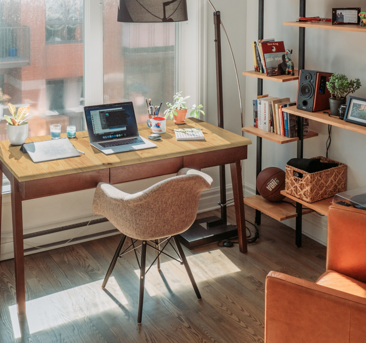 möbelfolie helles Holz - TenStickers