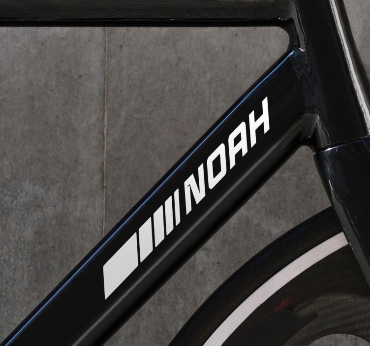 Fahrrad Aufkleber sportlicher stil - TenStickers