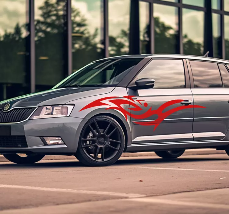 Autoaufkleber stammes - TenStickers