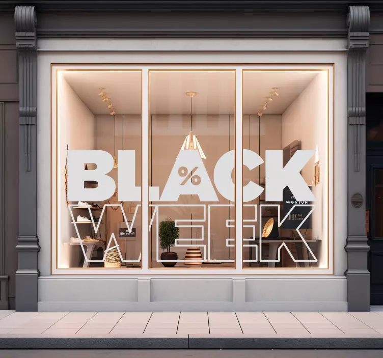 Wandtattoo Black Friday diese Woche Promotion! Genießen Sie 10% R - TenStickers