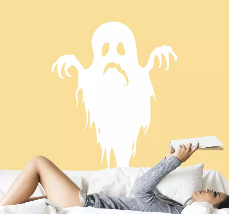 Wandtattoo Halloween Schmelzender Geist beängstigend - TenStickers