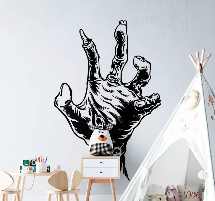 Wandtattoo Halloween Tolle mumienhand - TenStickers