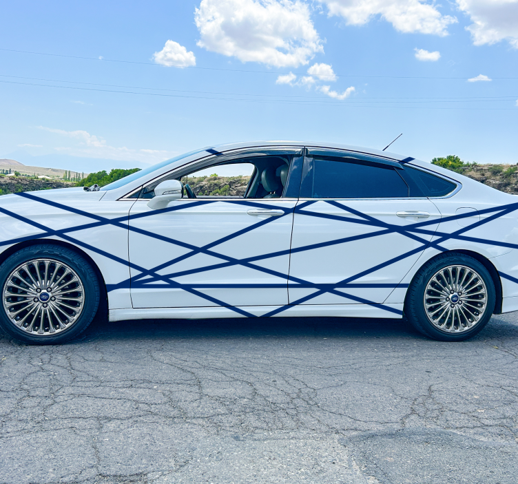 Autoaufkleber streifen gesetzt - TenStickers