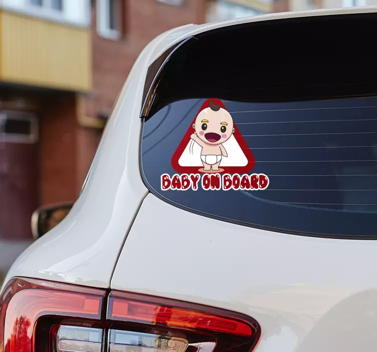 Baby on Board Sticker Am bord - TenStickers