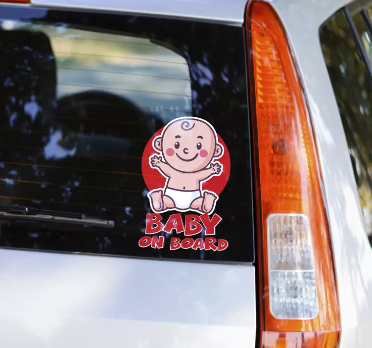 Baby on Board Sticker Baby an bord - TenStickers