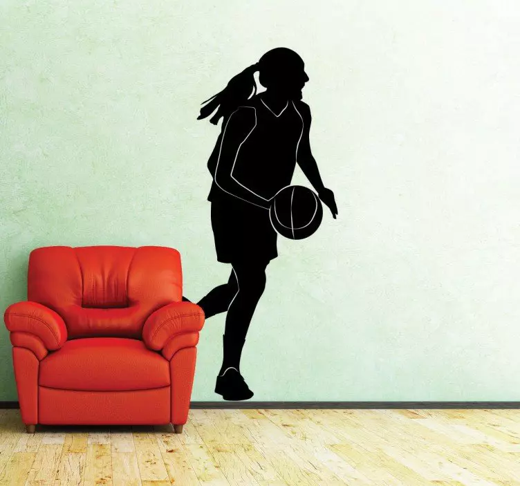 Basketball Spieler Wandtattoo - TenStickers