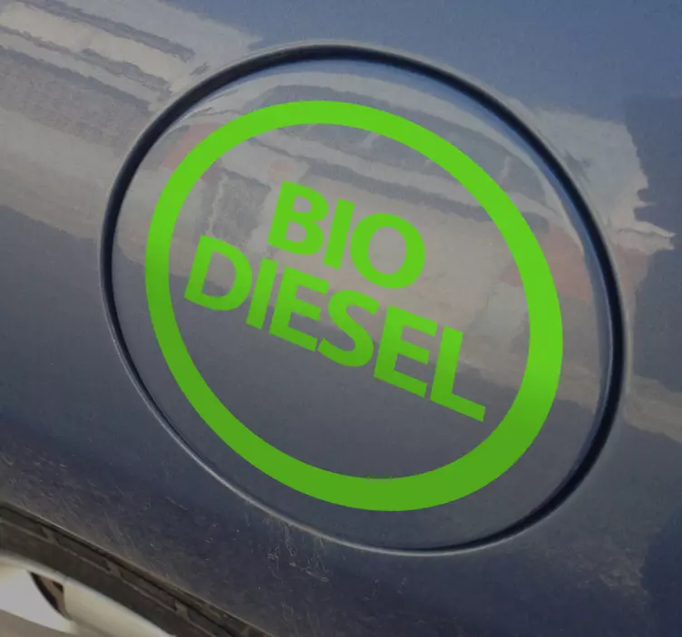 Aufkleber Bio Diesel - TenStickers