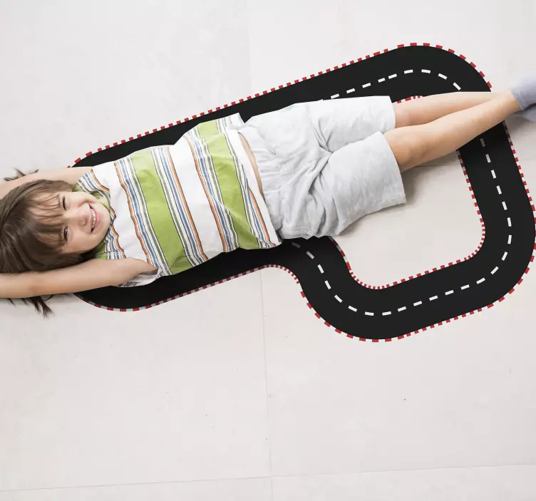 Boden Aufkleber Bodenstraßen - TenStickers