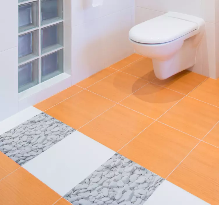 Boden Aufkleber Stein Imitat - TenStickers