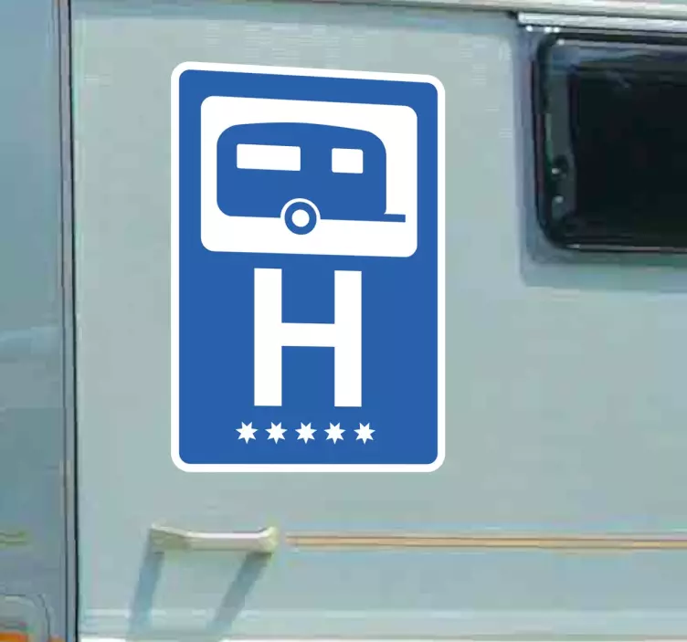 Caravan Sticker - TenStickers
