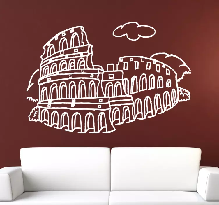 Colosseum Aufkleber - TenStickers