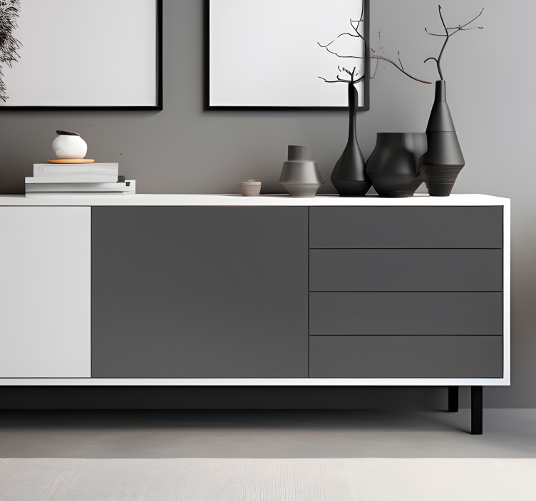 Einfarbige selbstklebende Folie gemahlener pfeffer - TenStickers