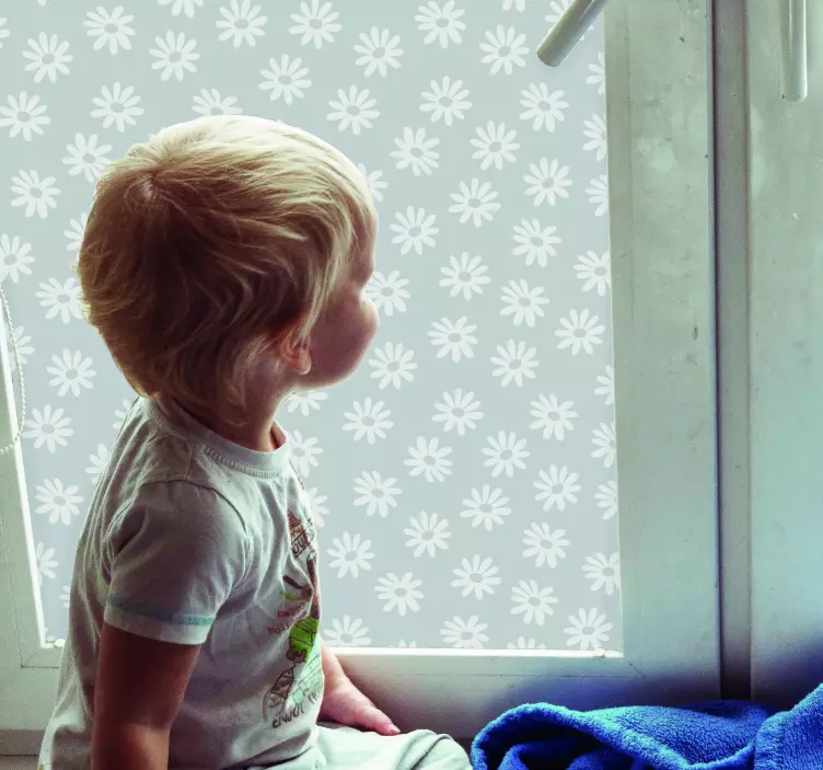 Fenster Aufkleber Blumenfenster - TenStickers